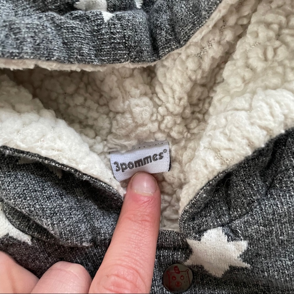 3Pommes Sweatshirt Jacket - Picture 7 of 9